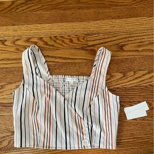 NWT Society Stitch Cropped Tank 🪩